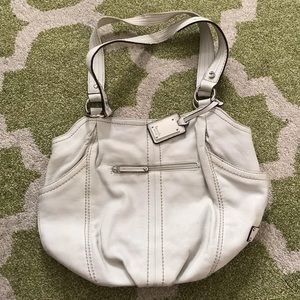 ✨ Tignanello White Leather Bag